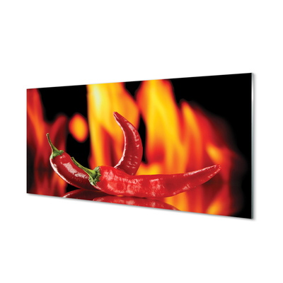 Acrylic print Spicy pepper
