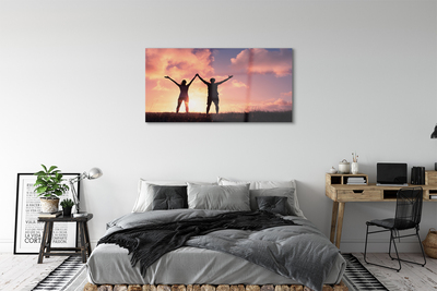 Acrylic print The westerners