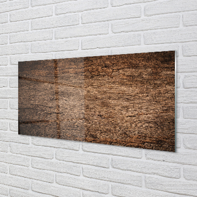 Acrylic print Texture of the wood grain