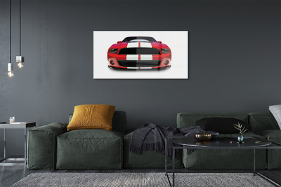 Acrylic print Red sports car