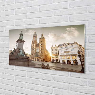 Acrylic print Krakow memorial church