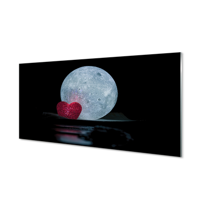 Acrylic print The heart of the moon