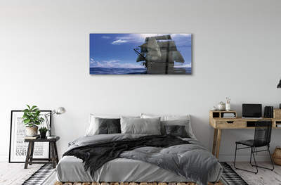 Acrylic print Sea cloud