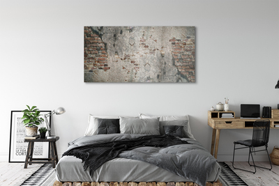 Acrylic print Stone brick wall