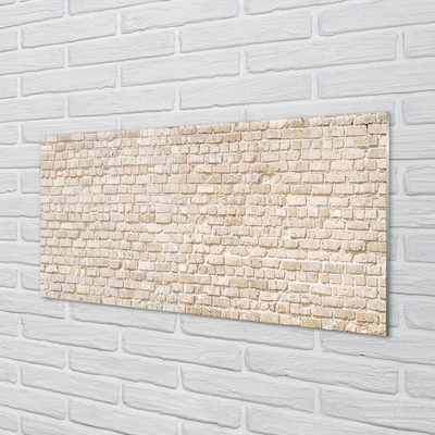 Acrylic print Vintage brick wall