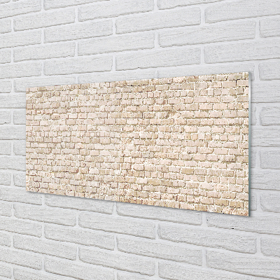 Acrylic print Vintage brick wall