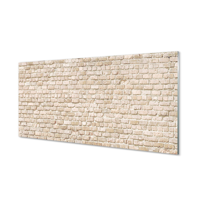 Acrylic print Vintage brick wall