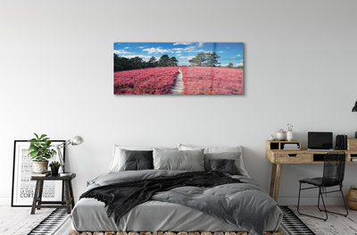 Acrylic print Forest heathland