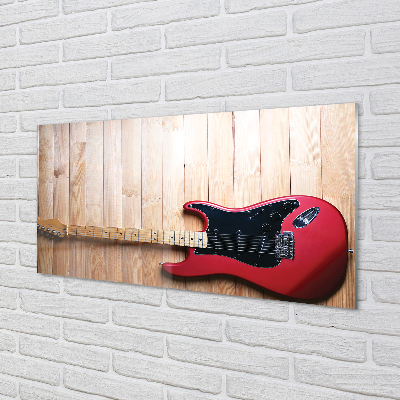 Acrylic print Electric guitar