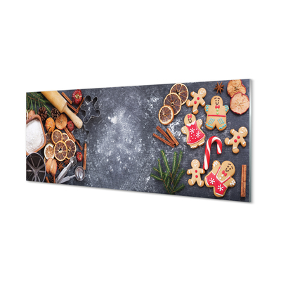 Acrylic print Flour saint gingerbread