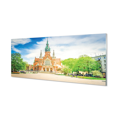 Acrylic print Cathedral of krakow