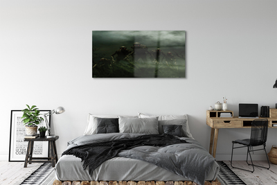 Acrylic print Zombie clouds