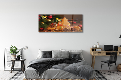 Acrylic print Gingerbread balls