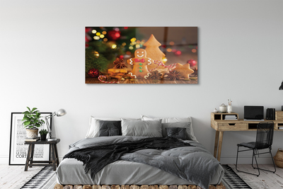 Acrylic print Gingerbread balls