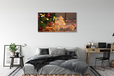 Acrylic print Gingerbread balls