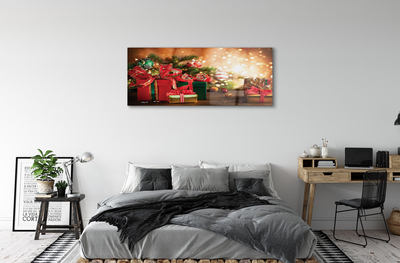Acrylic print Christmas decorations gift lights