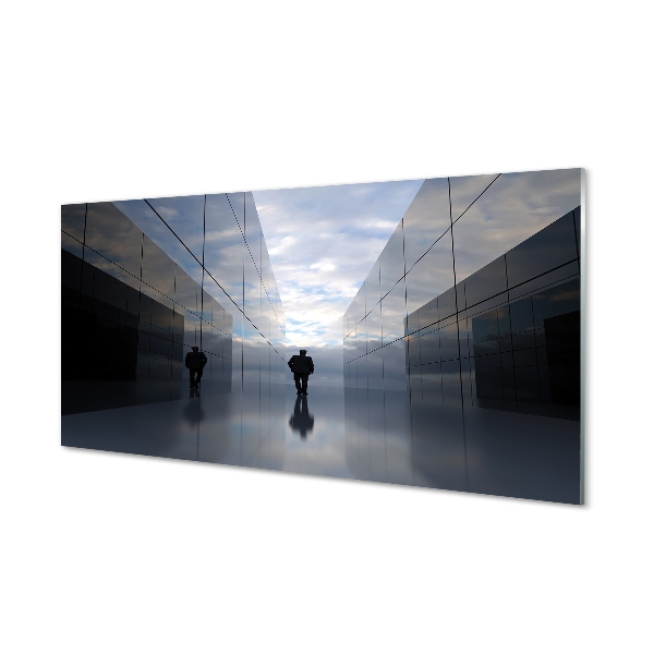 Acrylic print Sky mirror