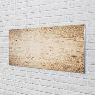 Acrylic print Wooden boards node