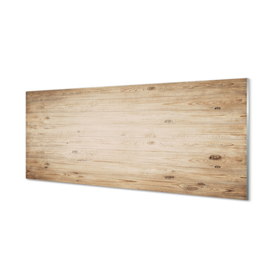 Acrylic print Wooden boards node