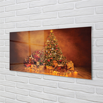 Acrylic print Christmas lights decoration gifts