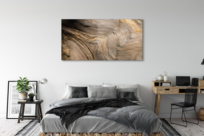 Acrylic print Texture of the wood grain