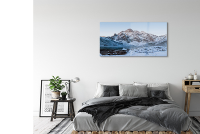 Acrylic print Lake winterberg