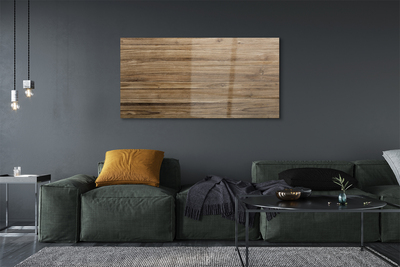 Acrylic print Structural wooden board