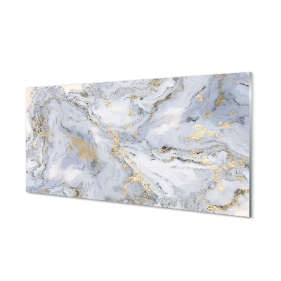 Acrylic print Marble stone wall