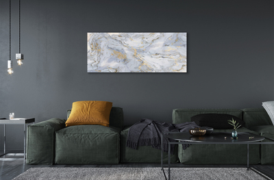 Acrylic print Marble stone wall