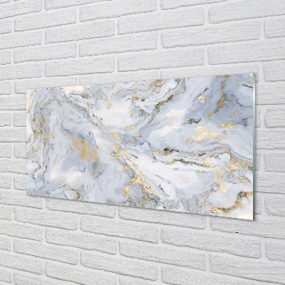 Acrylic print Marble stone wall