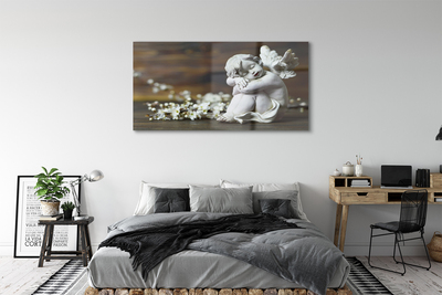 Acrylic print Sleeping angel flowers