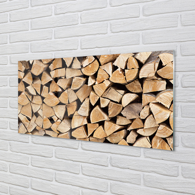 Acrylic print Wood fuel composition