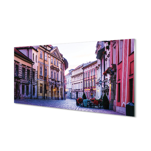 Acrylic print Krakow old town