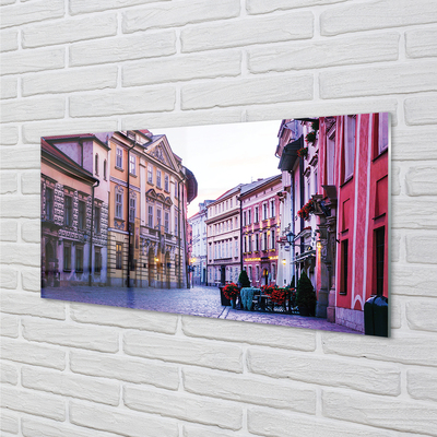 Acrylic print Krakow old town