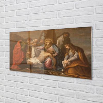 Acrylic print Jesus crucified