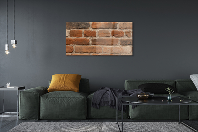 Acrylic print Stone wall