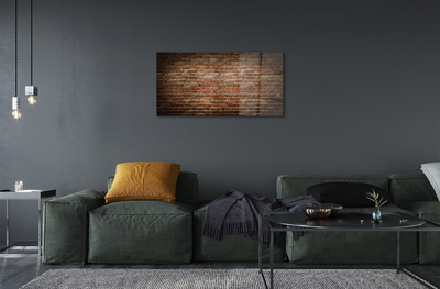 Acrylic print Vintage brick wall