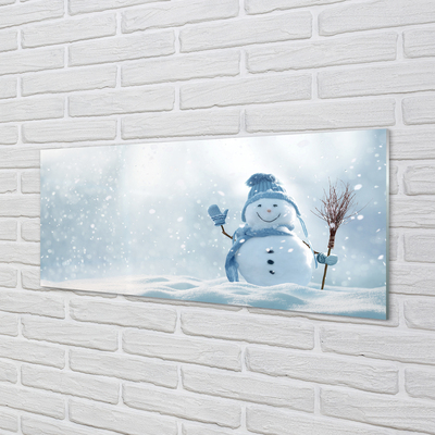 Acrylic print Snowman