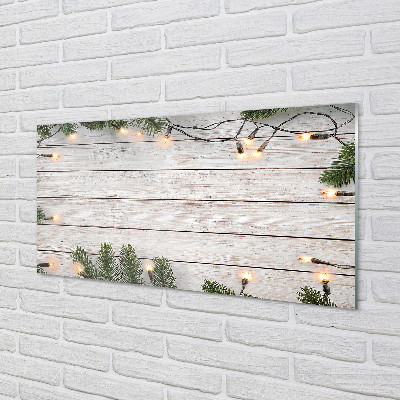 Acrylic print Kindling light wood