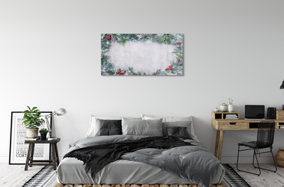 Acrylic print Snow cone branches