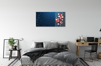 Acrylic print The gifts snow