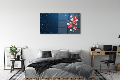 Acrylic print The gifts snow