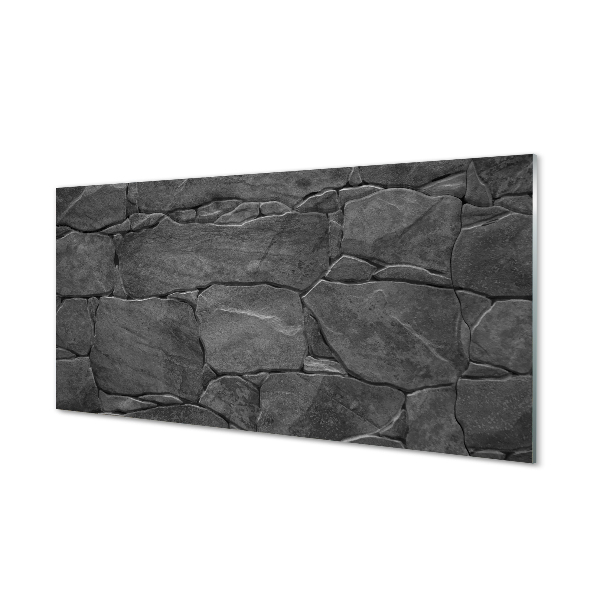 Acrylic print Wall stone wall