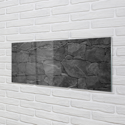 Acrylic print Wall stone wall