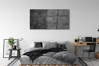 Acrylic print Wall stone wall