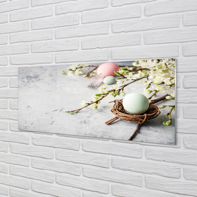Acrylic print Egg drop