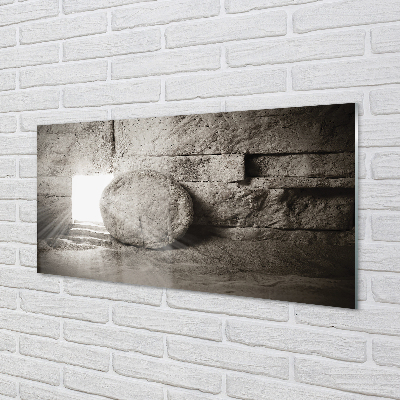 Acrylic print Light cave