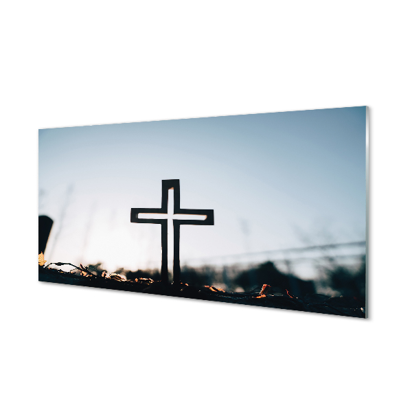 Acrylic print Cross