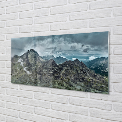 Acrylic print Mountain rock
