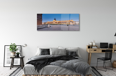 Acrylic print Sunset hotel krakow